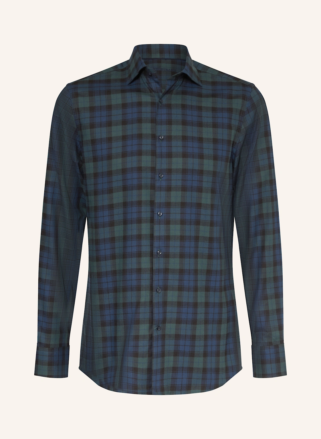 STROKESMAN'S Flanellhemd Regular Fit