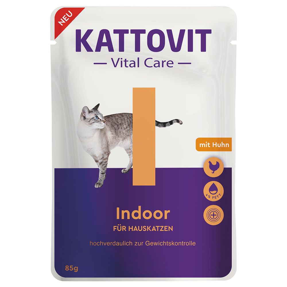 Kattovit Vital Care Indoor Pouches with Chicken
