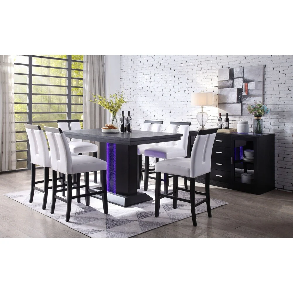 ACME Bernice Counter Height Table in Black
