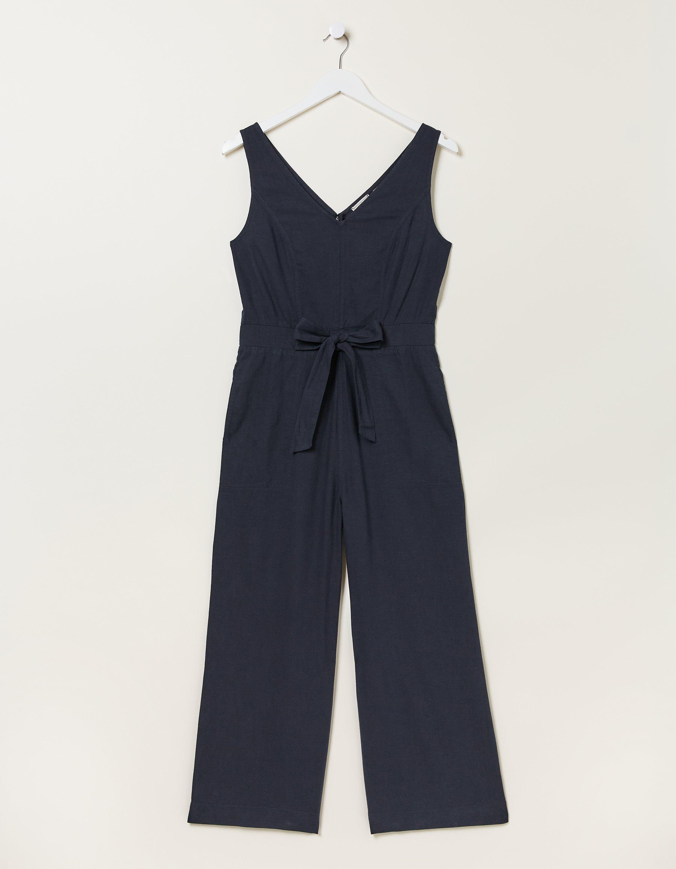 Aderyn Linen Blend Jumpsuit