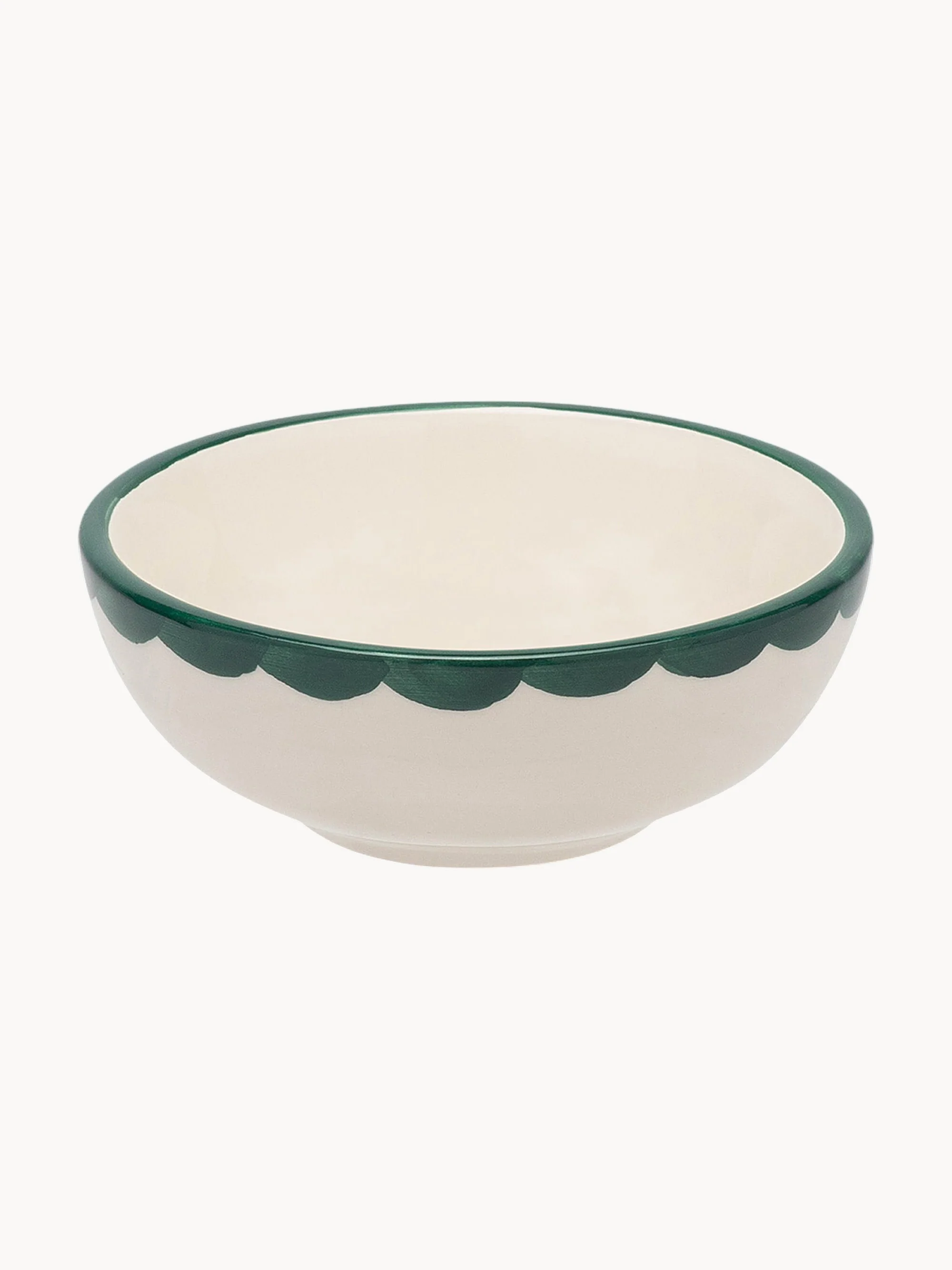 Handbemalte Snackschale Trim