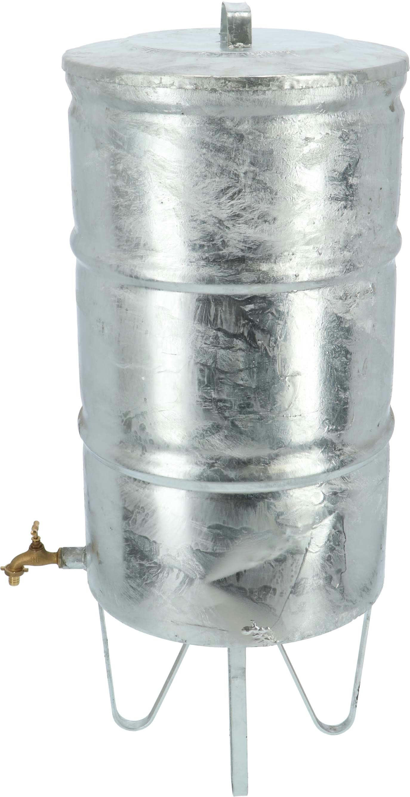 - Réservoir d'eau de pluie en zinc