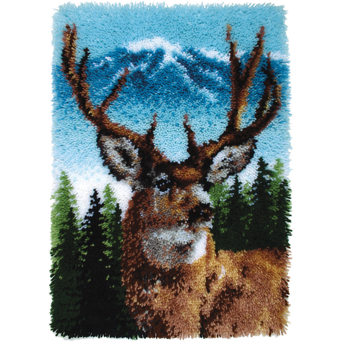 Wonderart Classic Latch Hook Kit 20X30 Deer