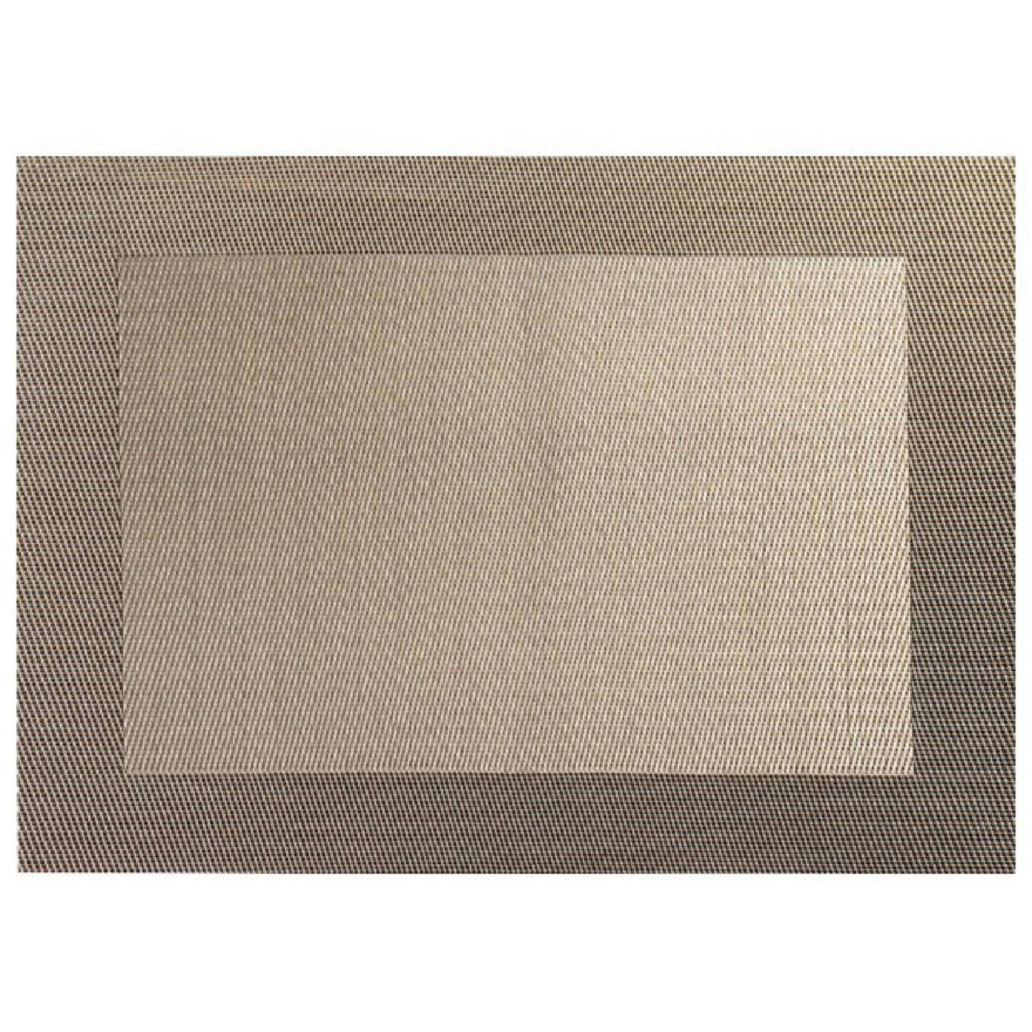 PVC - Set de table pvc beige 46x33cm