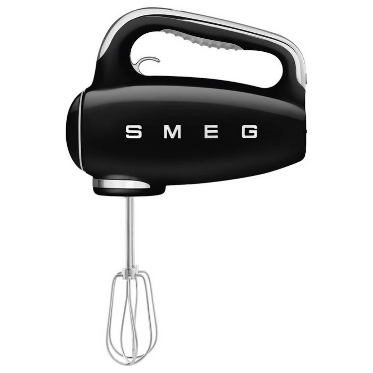 Smeg HMF01BLUK 50's Style Retro Electric Hand Mixer - Black