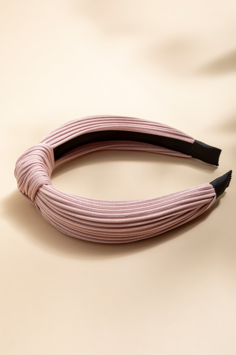 Nina Blush Top Knot Headband