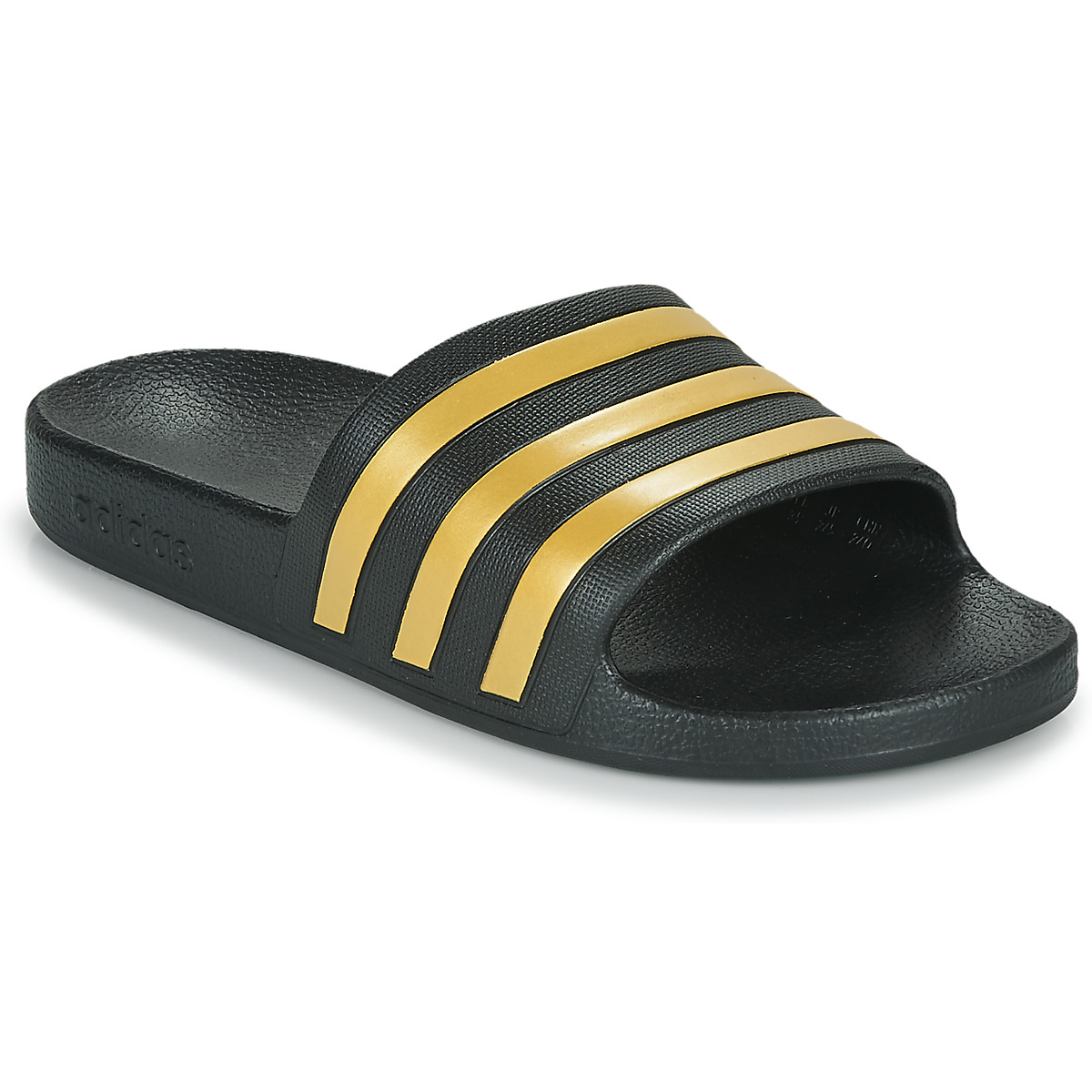 adidas - ADILETTE AQUA - Black / Gold