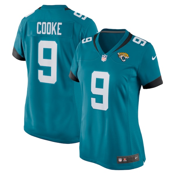 Logan Cooke Jacksonville Jaguars Nike Women's Game Jersey - Teal/Black