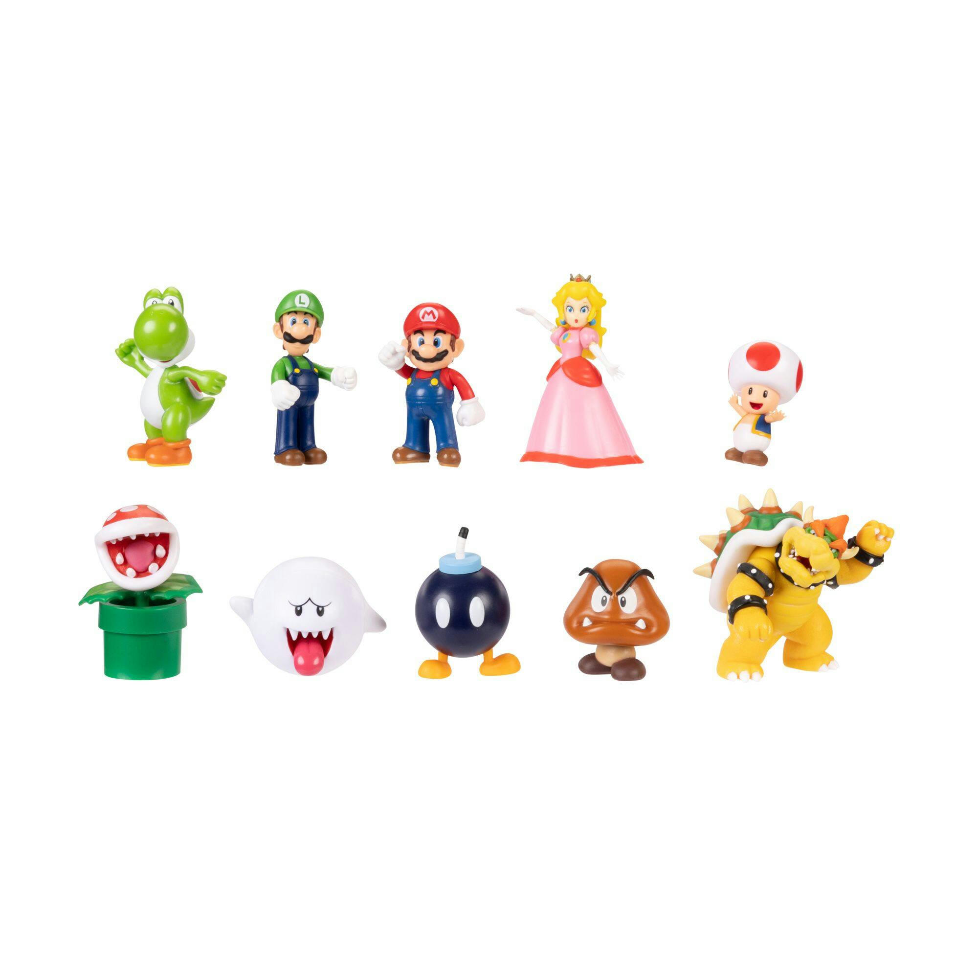 Nintendo Super Mario Friends & Foes 2.5-in Mini Figures, 10-pk