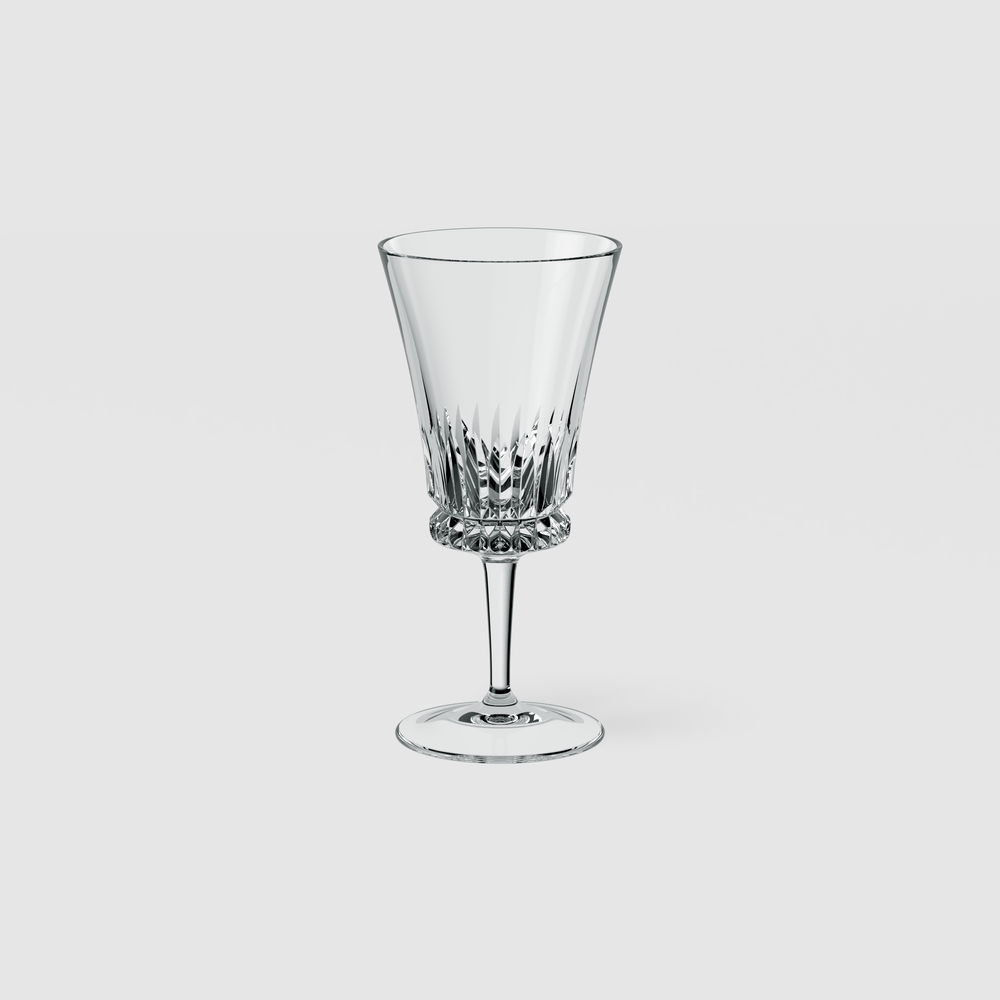 Grand Royal Water goblet - Clear, 8.5 oz, crystal glass