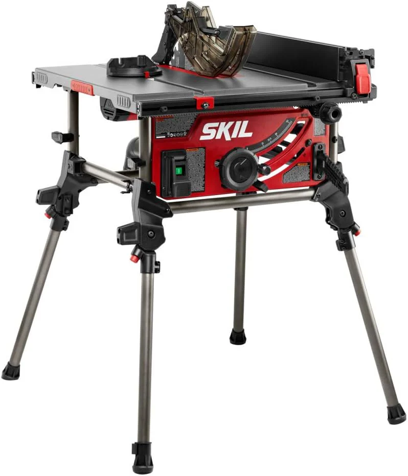 15 Amp 10 Inch Portable Jobsite Table Saw with Folding Stand- TS6307-00(Table Saw)