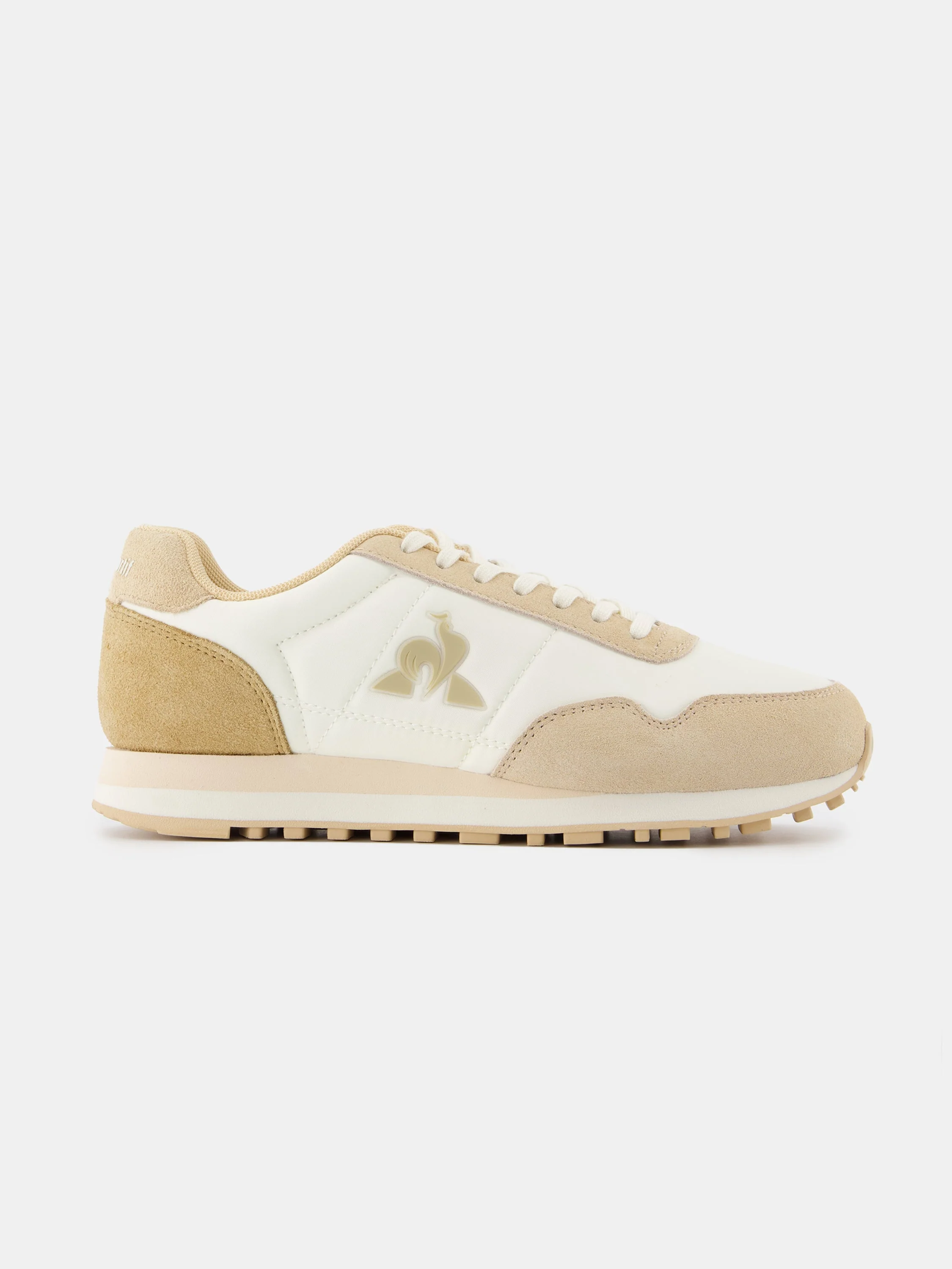 Sneakers retro-running en textile et suede Astra