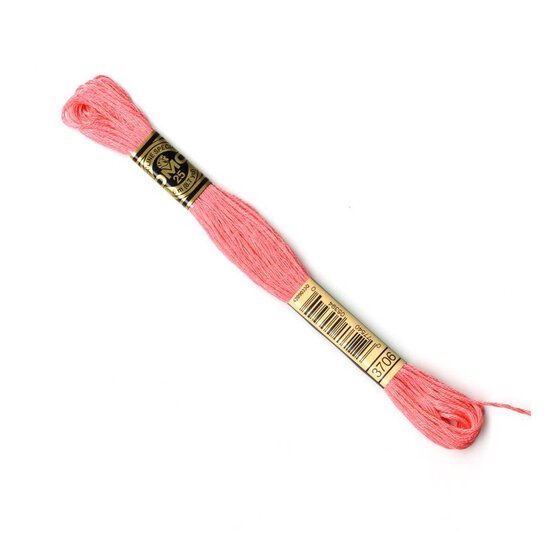 DMC Pink Mouline Special 25 Cotton Thread 8m (3706)