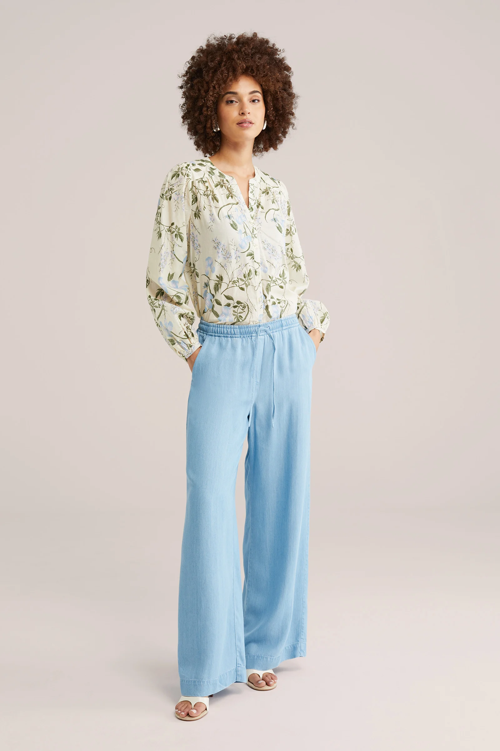 Dames blouse met print