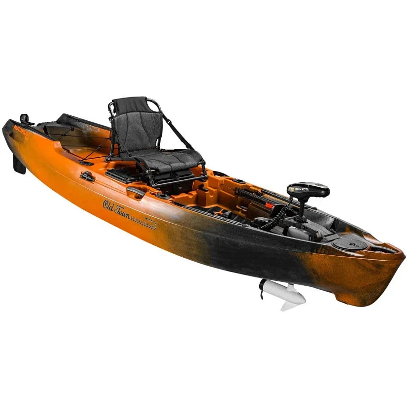 Old Town Sportsman AutoPilot 120 Motorized Fishing Kayak with Minn Kota Trolling Motor  12-ft