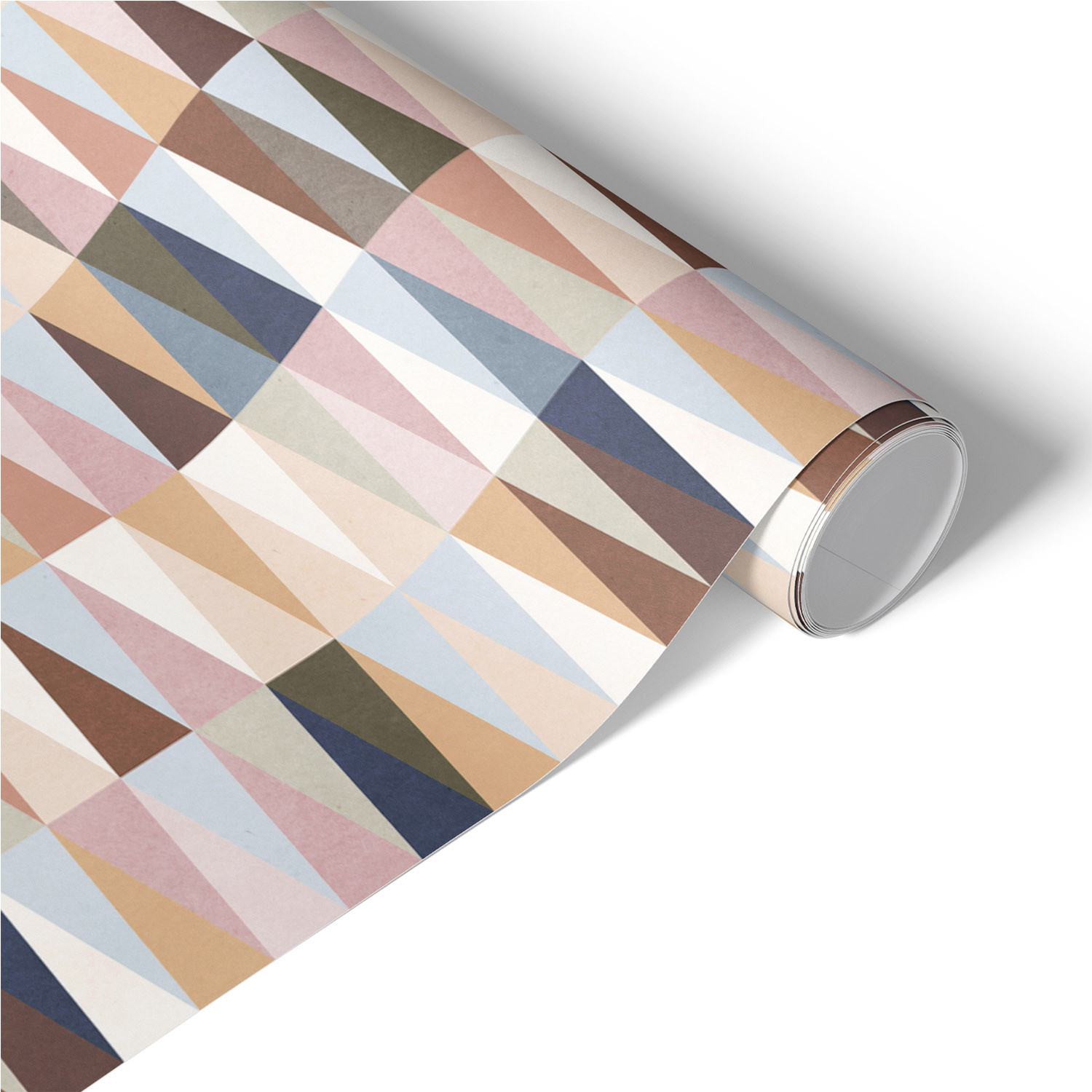 Okleina na meble Pastelowe trójkąty 50x100 Folia samoprzylepna Skandi