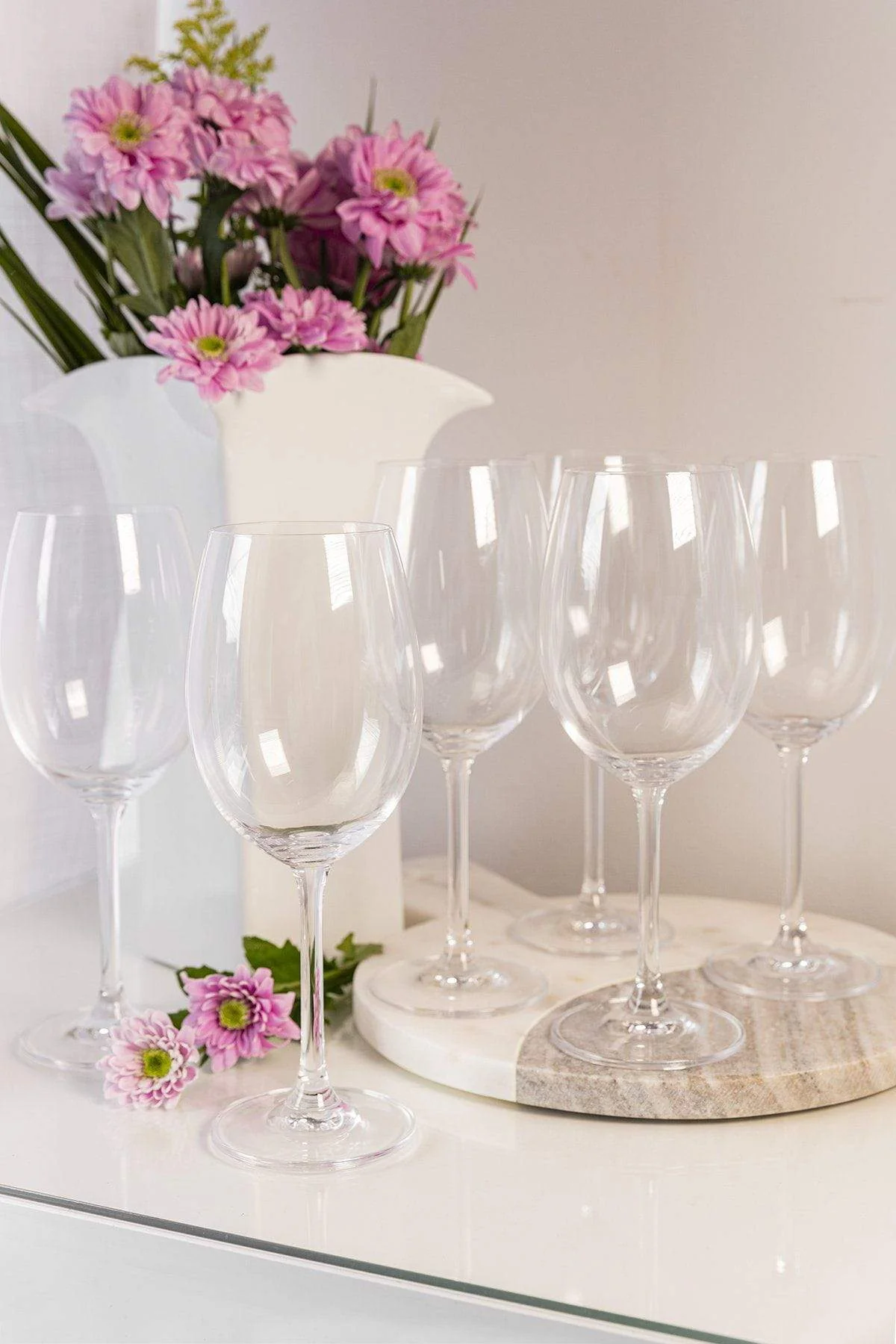 Set of 6 Connoisseur White Wine Glasses