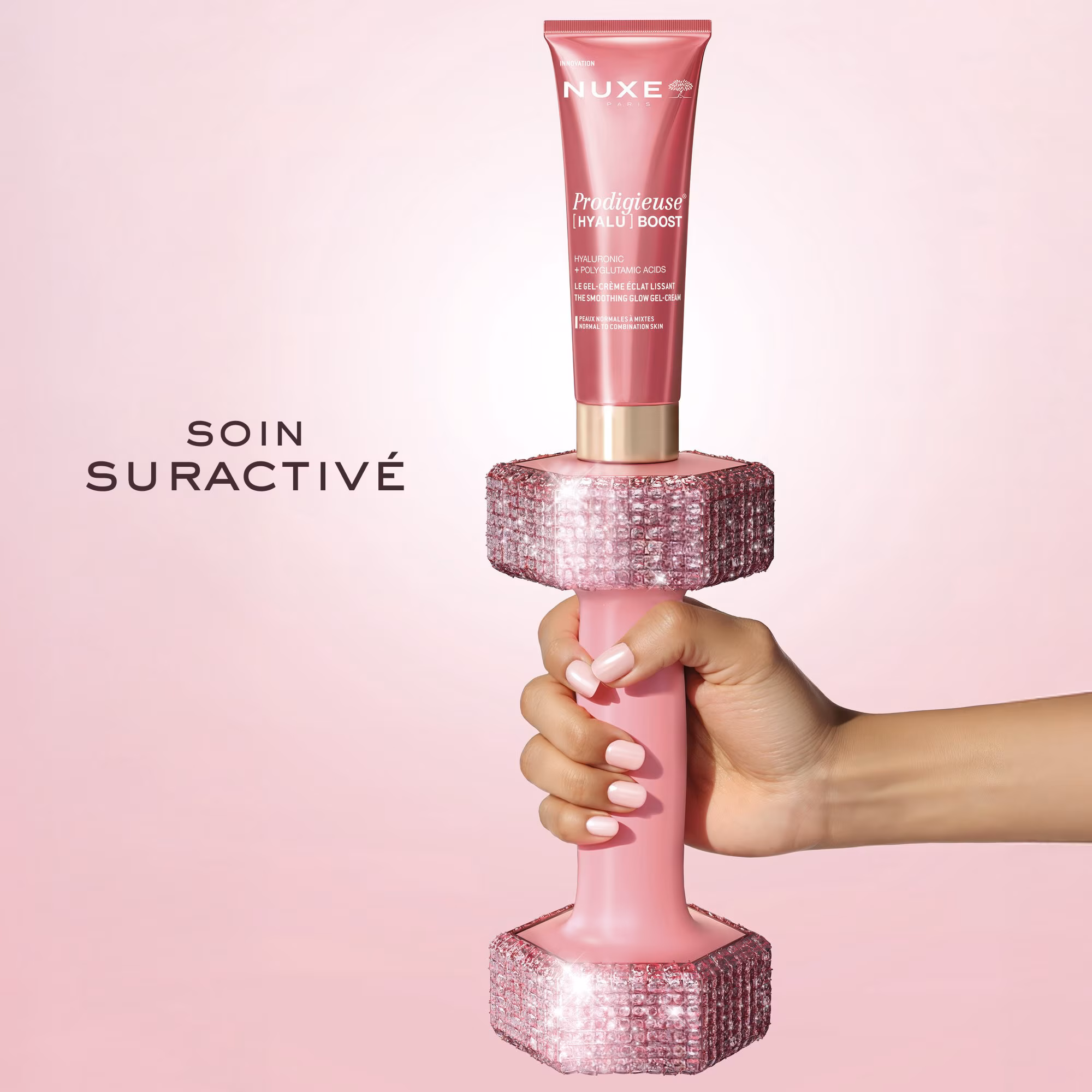 PRODIGIEUSE HYALU BOOSTLe gel-crème éclat lissant