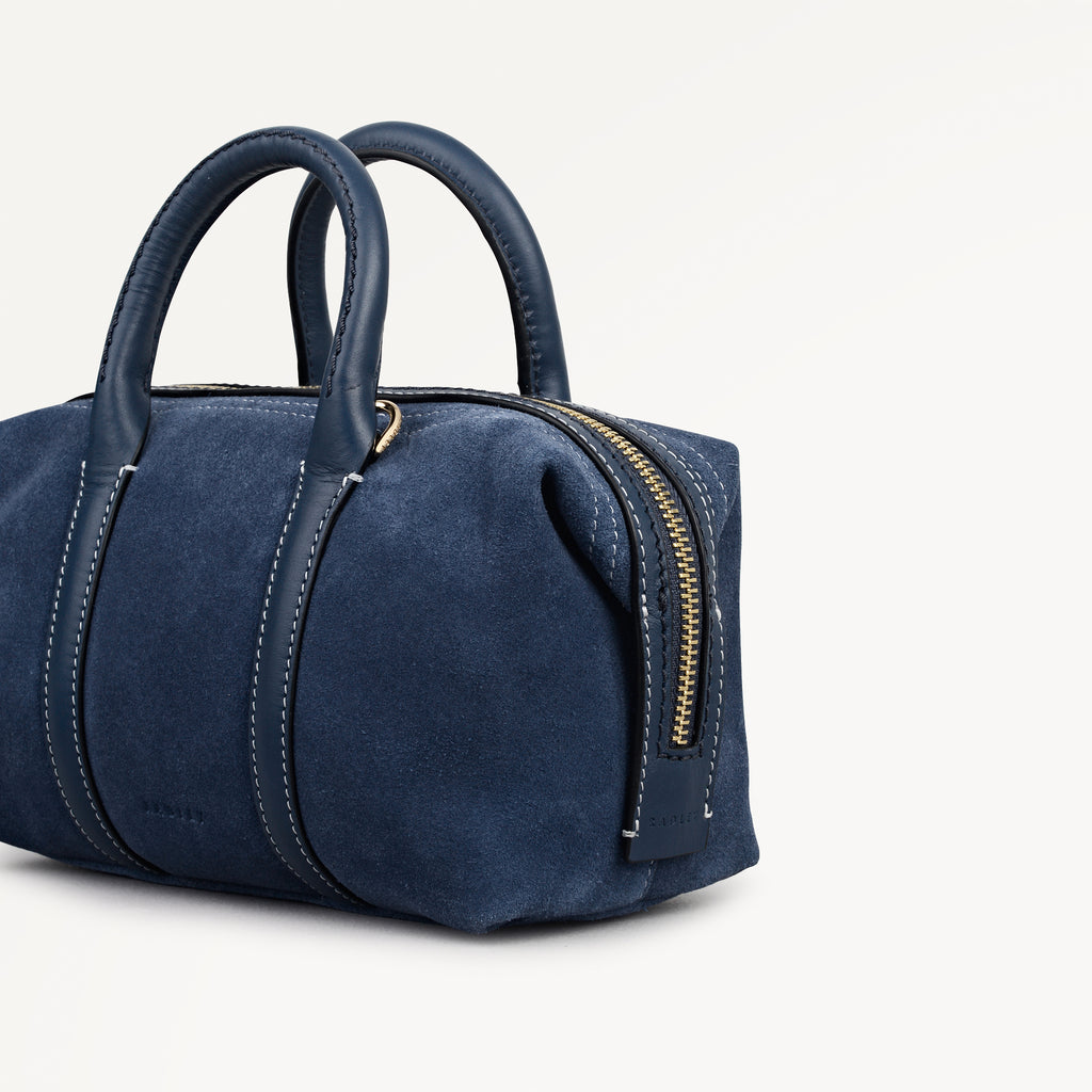 Bramwell Lane - Suede - Mini Ziptop Grab