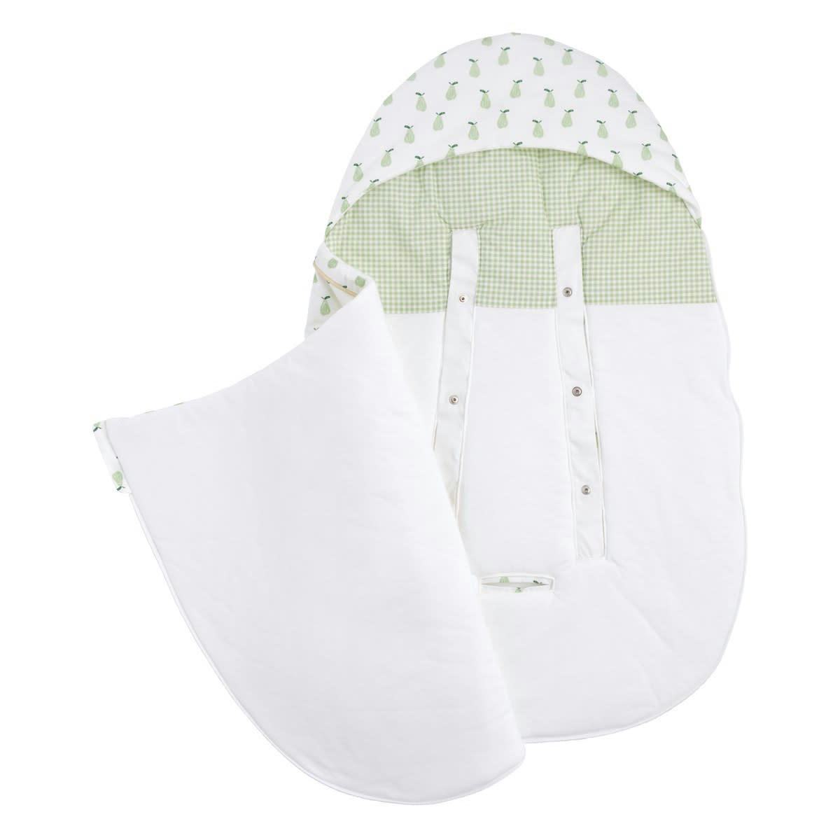 BOTANICA - Nid d'ange 5 attaches vert tilleul