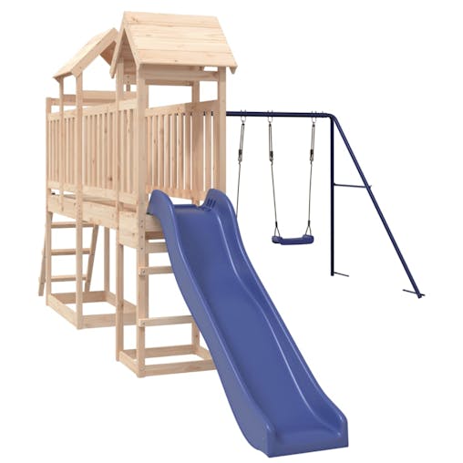 NNEVL Outdoor Playset Solid Wood Pine