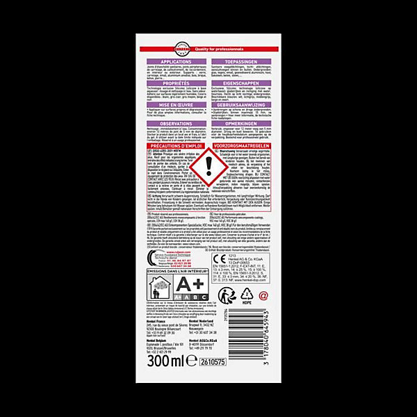Mastic sanitaire multi-usages ST5 RUBSON - Coloris: beige