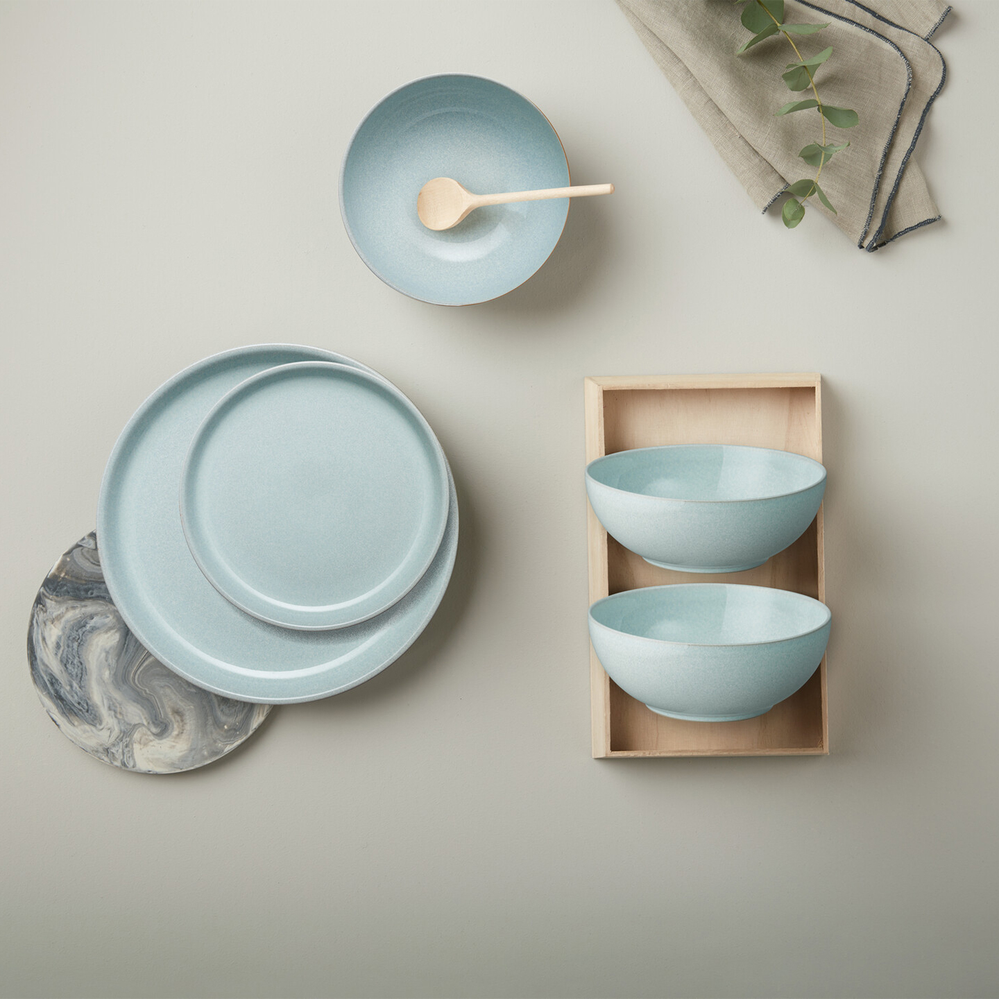 Elements Jade Light Green Coupe Small Plates - Set Of 4
