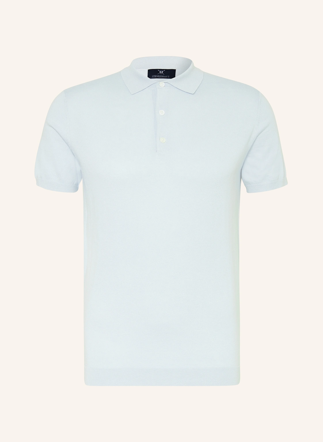 STROKESMAN'S Strick-Poloshirt