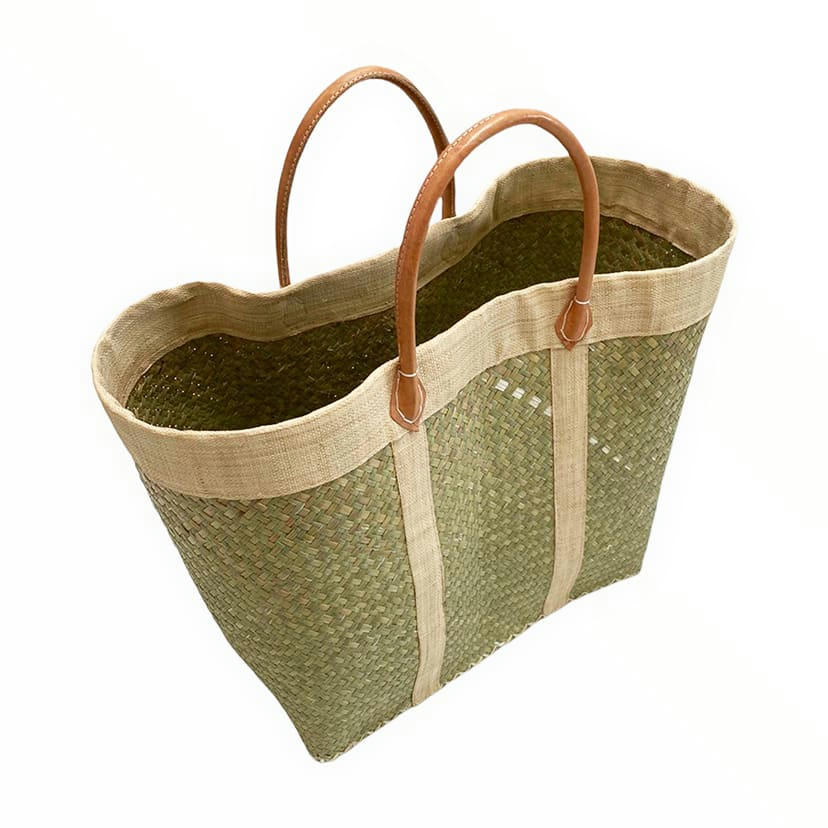 TSIMGY - Panier jonc Tsimgy naturel taille XL