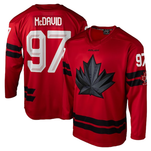 Connor McDavid Hockey Canada 2026 Replica Jersey - Red