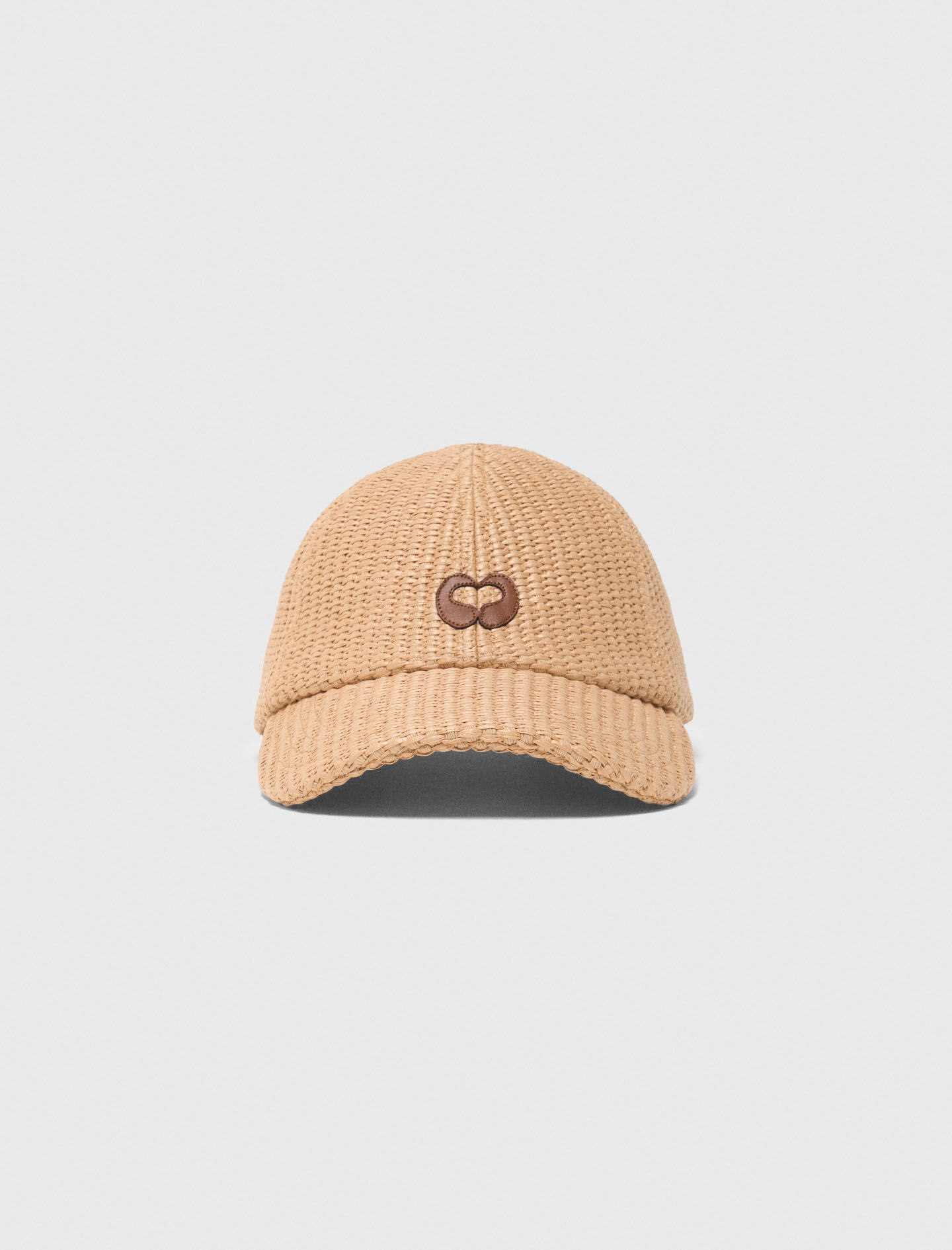Casquette effet matiere naturelle