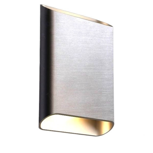 Artdelight Wandlamp Diaz-L Gun Metal Led 2 x 6Watt