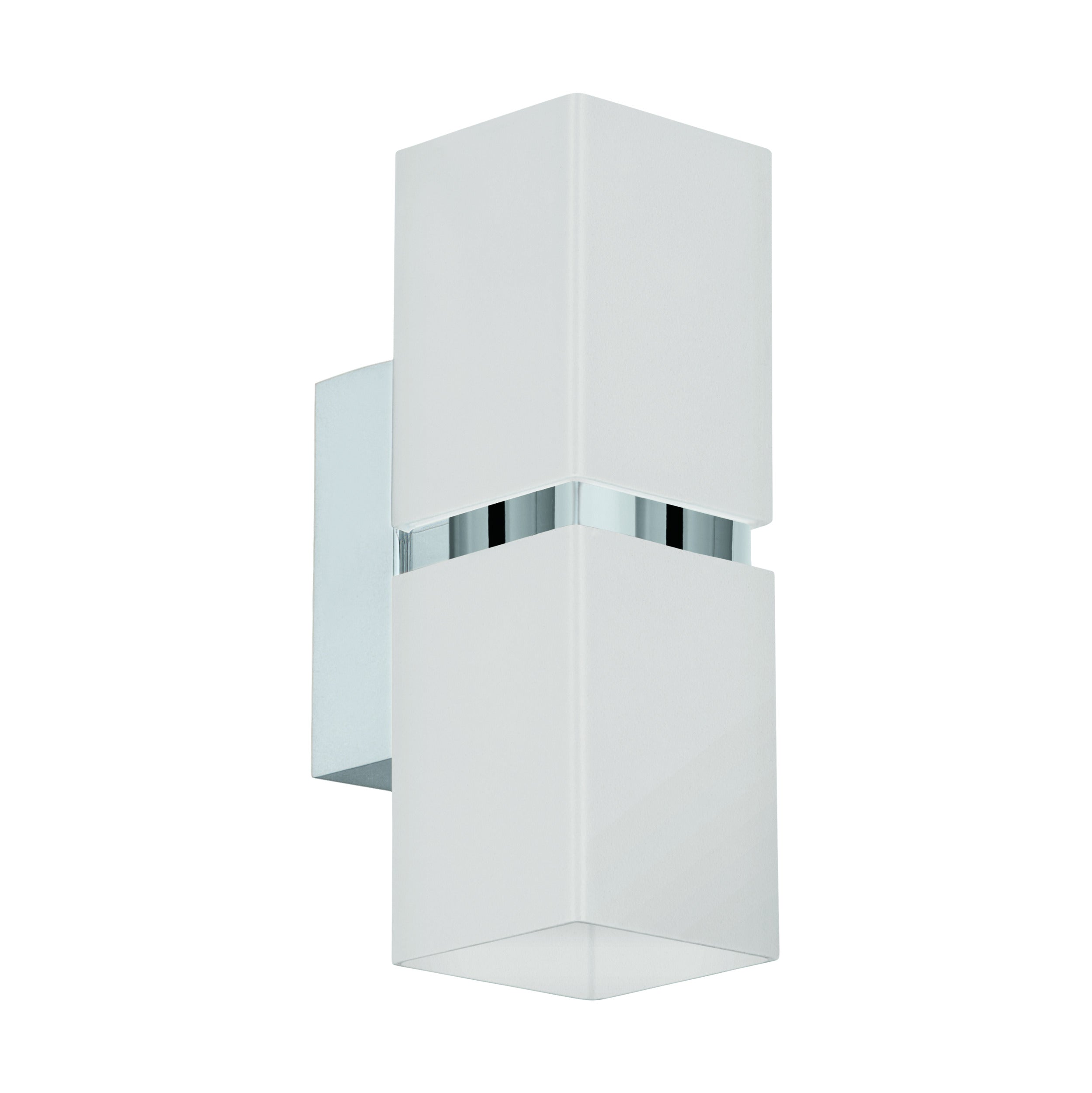 EGLO wandlamp Passa - led - 5.5 cm - wit/chroom