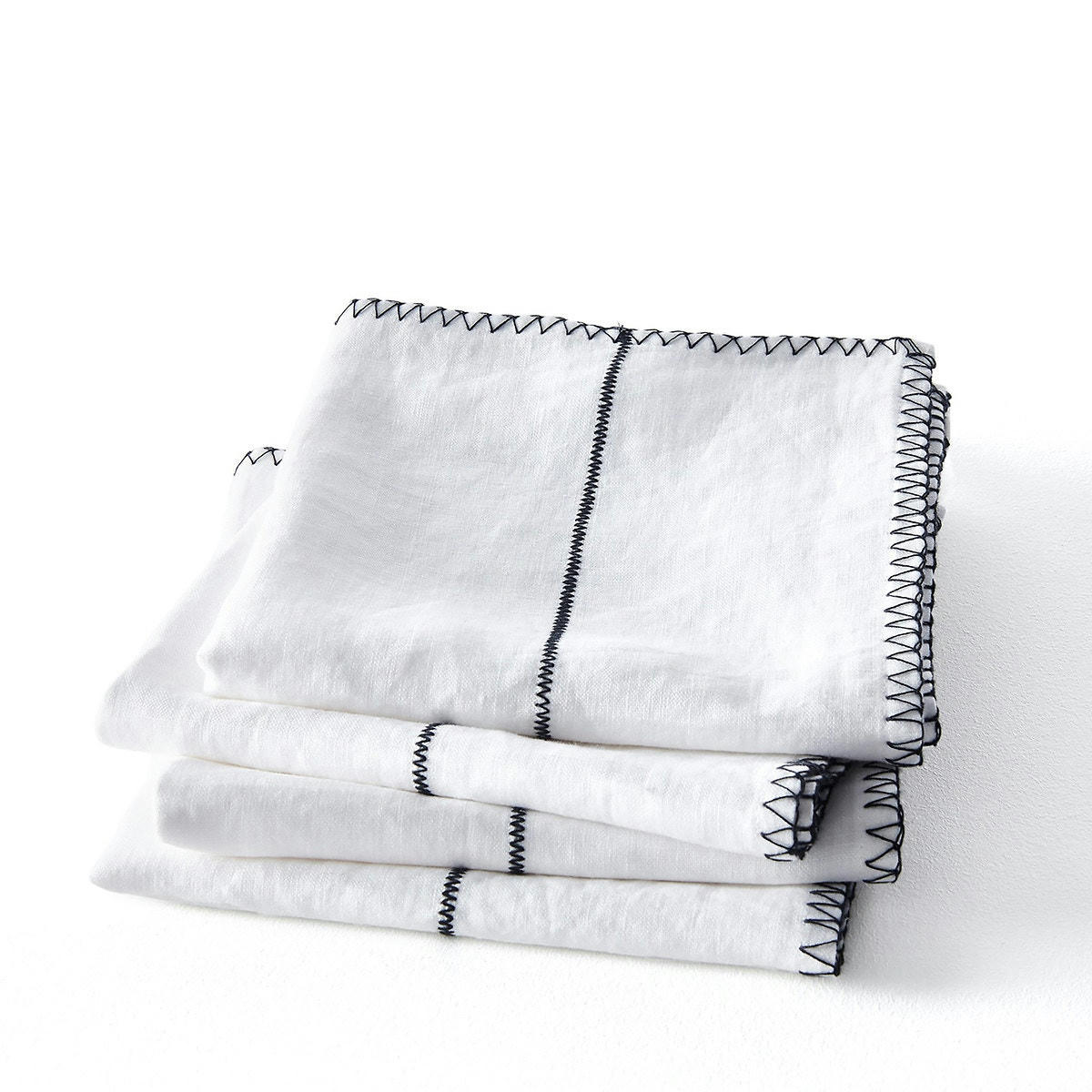 Lot de 4 serviettes en lin, Tojos
