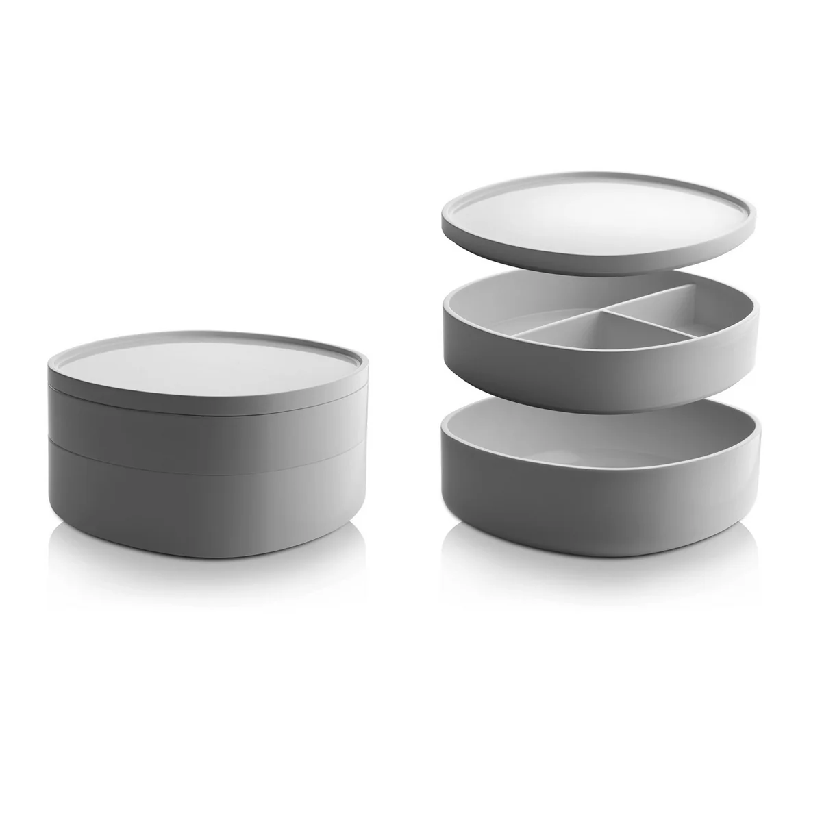 Alessi - Birillo Bad- Behälter PL17 W, weiß