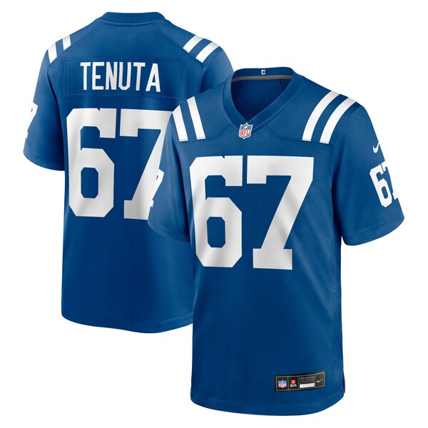 Luke Tenuta Indianapolis Colts Nike Team Game Jersey -  Royal