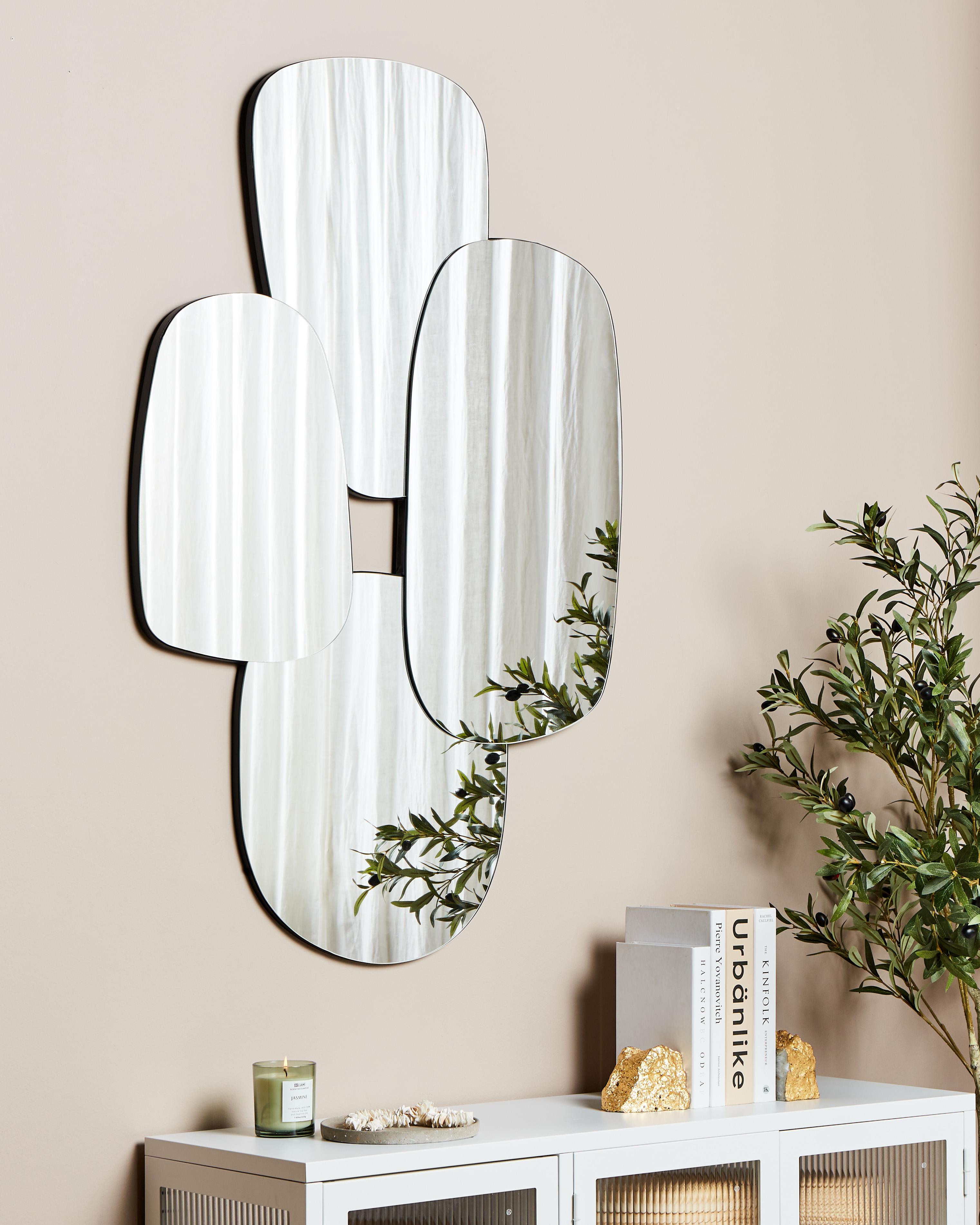 Wall Mirror VOUZON 80 cm 120 cm Silver