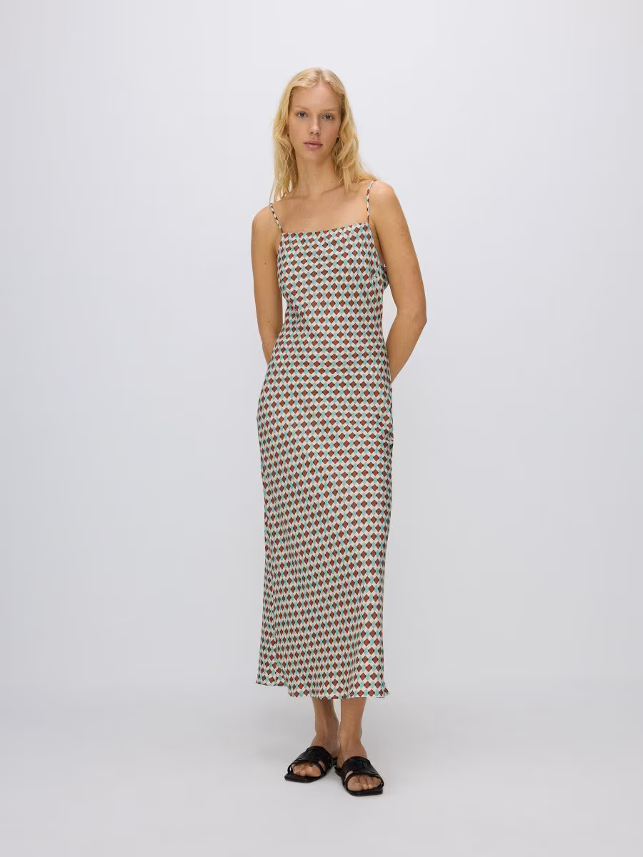 Patterned Maxi Dress