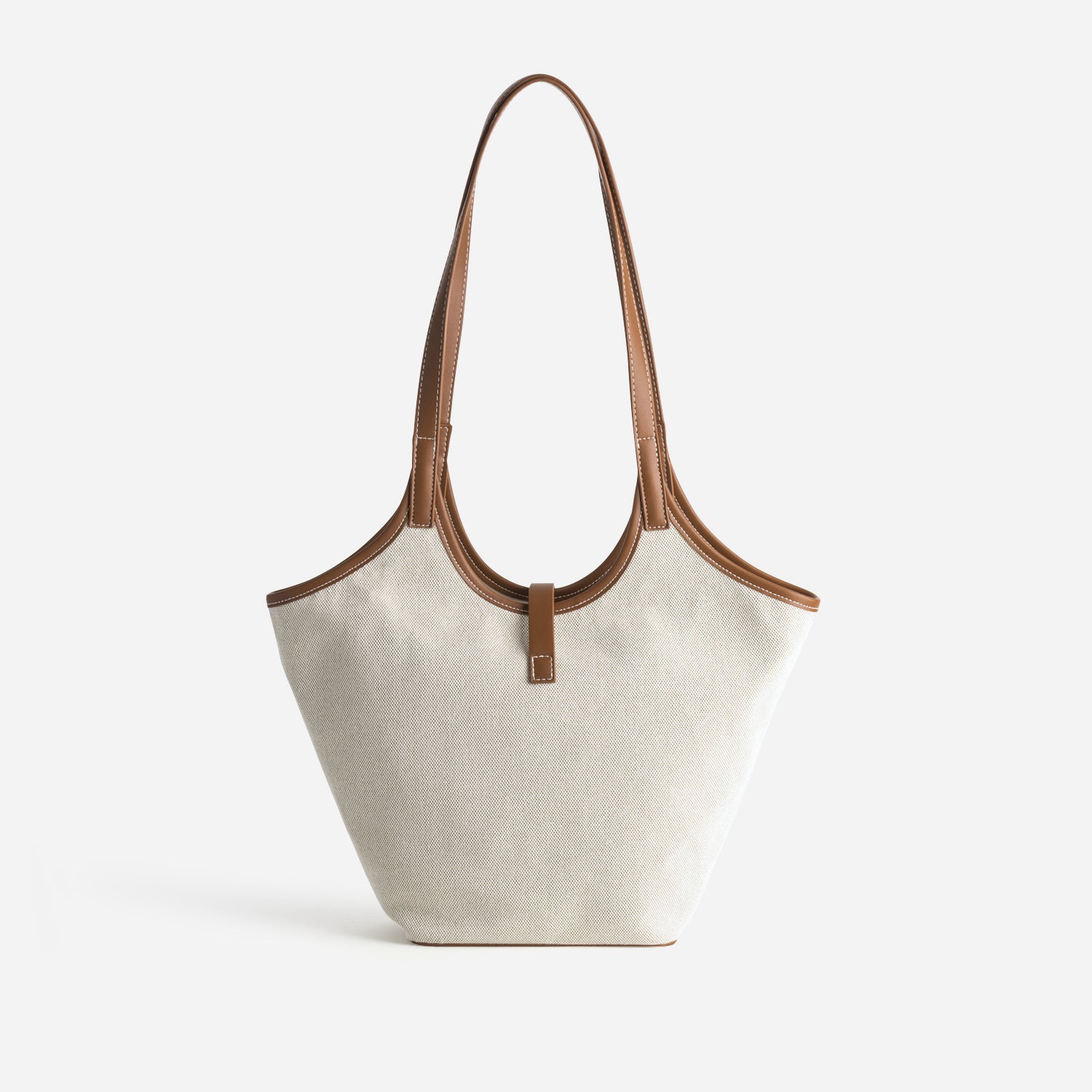 Sac à main beige et camel