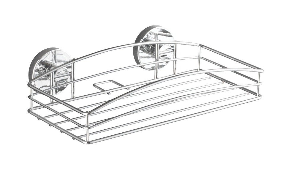 Półka łazienkowa Vacuum-Loc - stal chromowana, WENKO