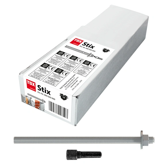 Gewindestange »Stix«, ØxL: 12 x 160 mm, 10 Stück