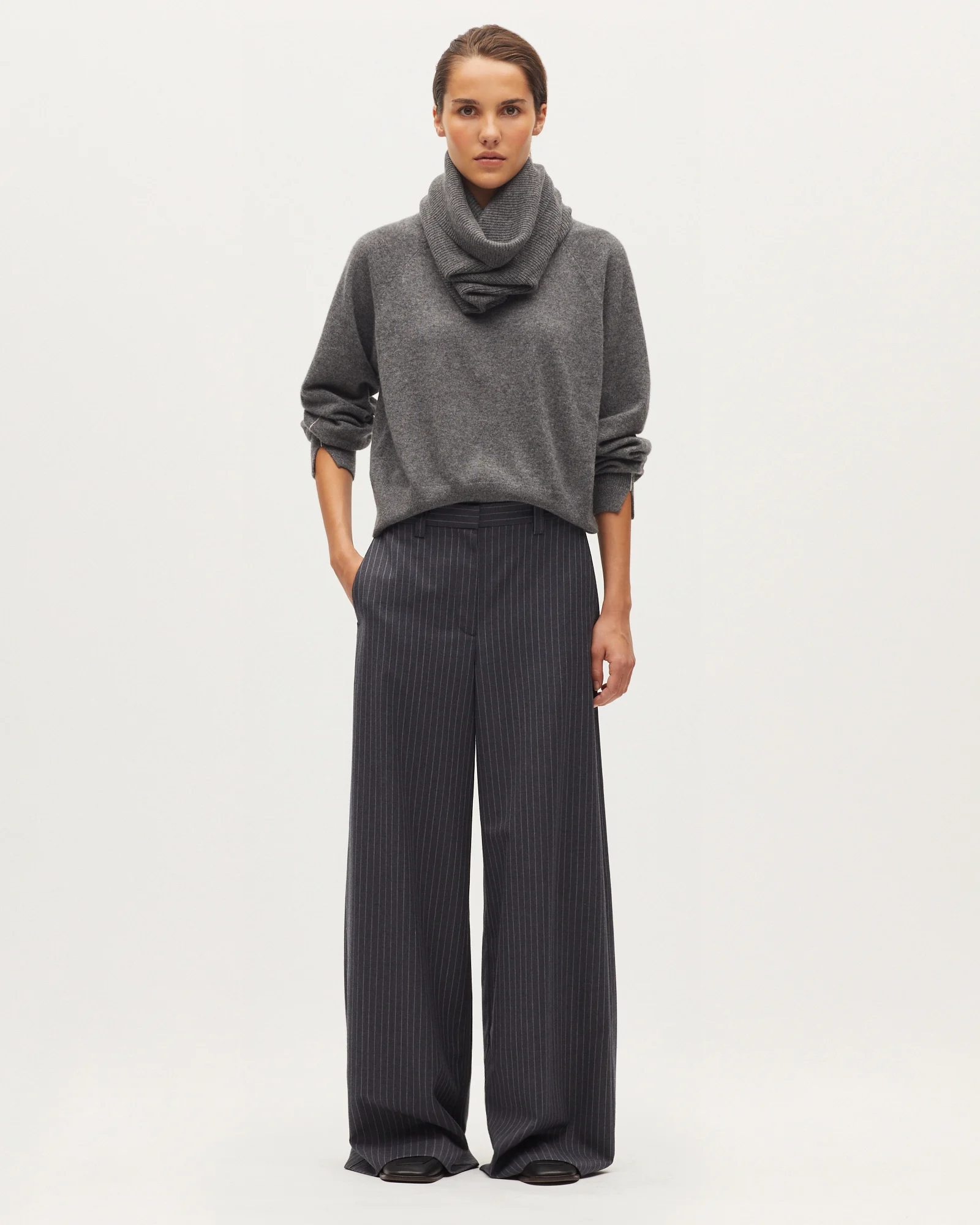 Pantalon large fluide