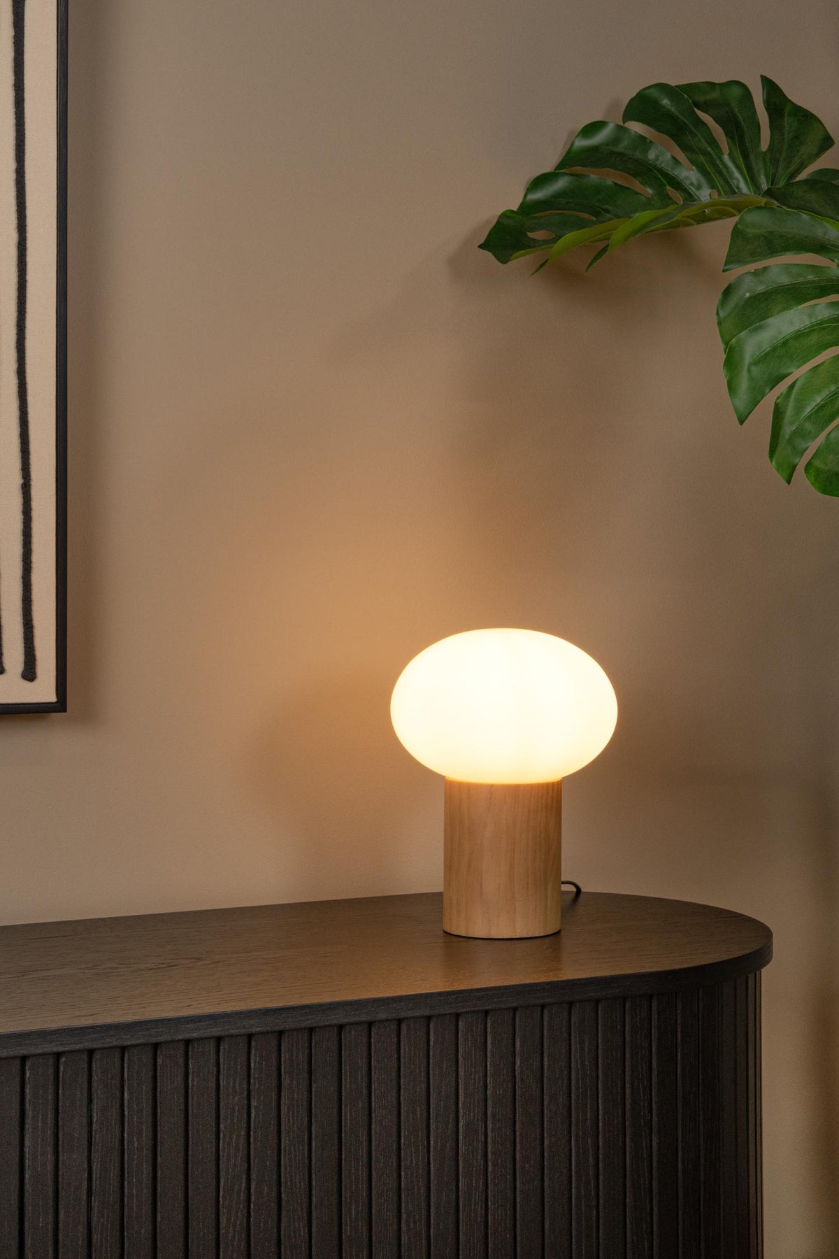 Lucide tafellamp BIRTLE - 1xG9 - Opaal
