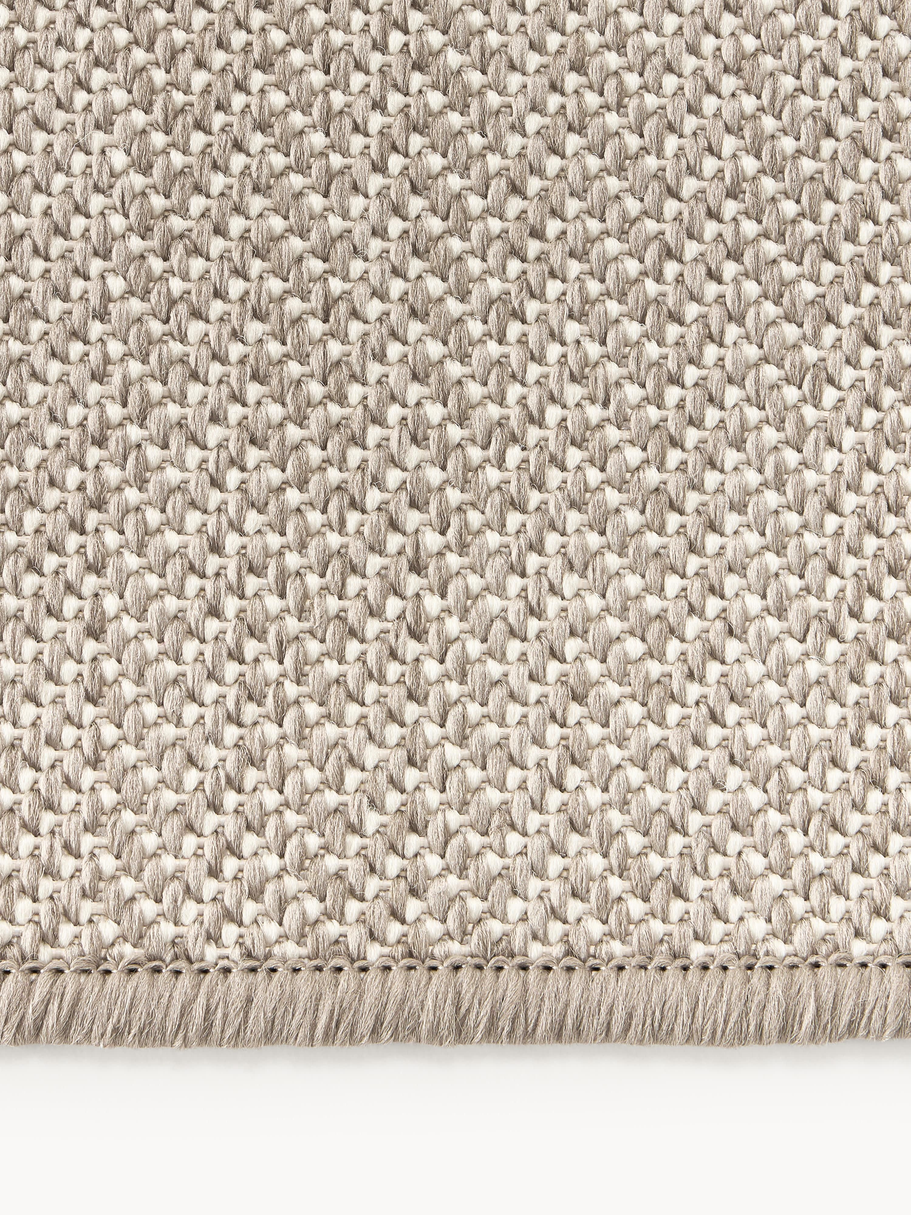 Indoor & Outdoor-Wendeteppich Cort mit Zickzack-Muster