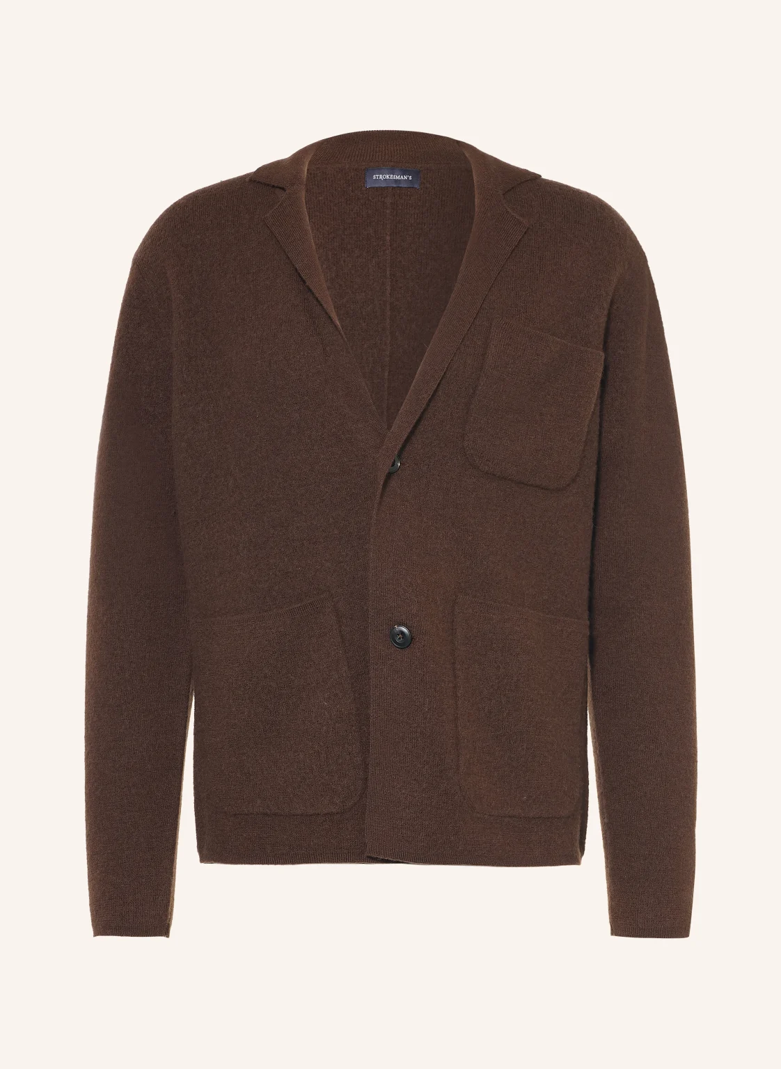 STROKESMAN'S Stricksakko Slim Fit