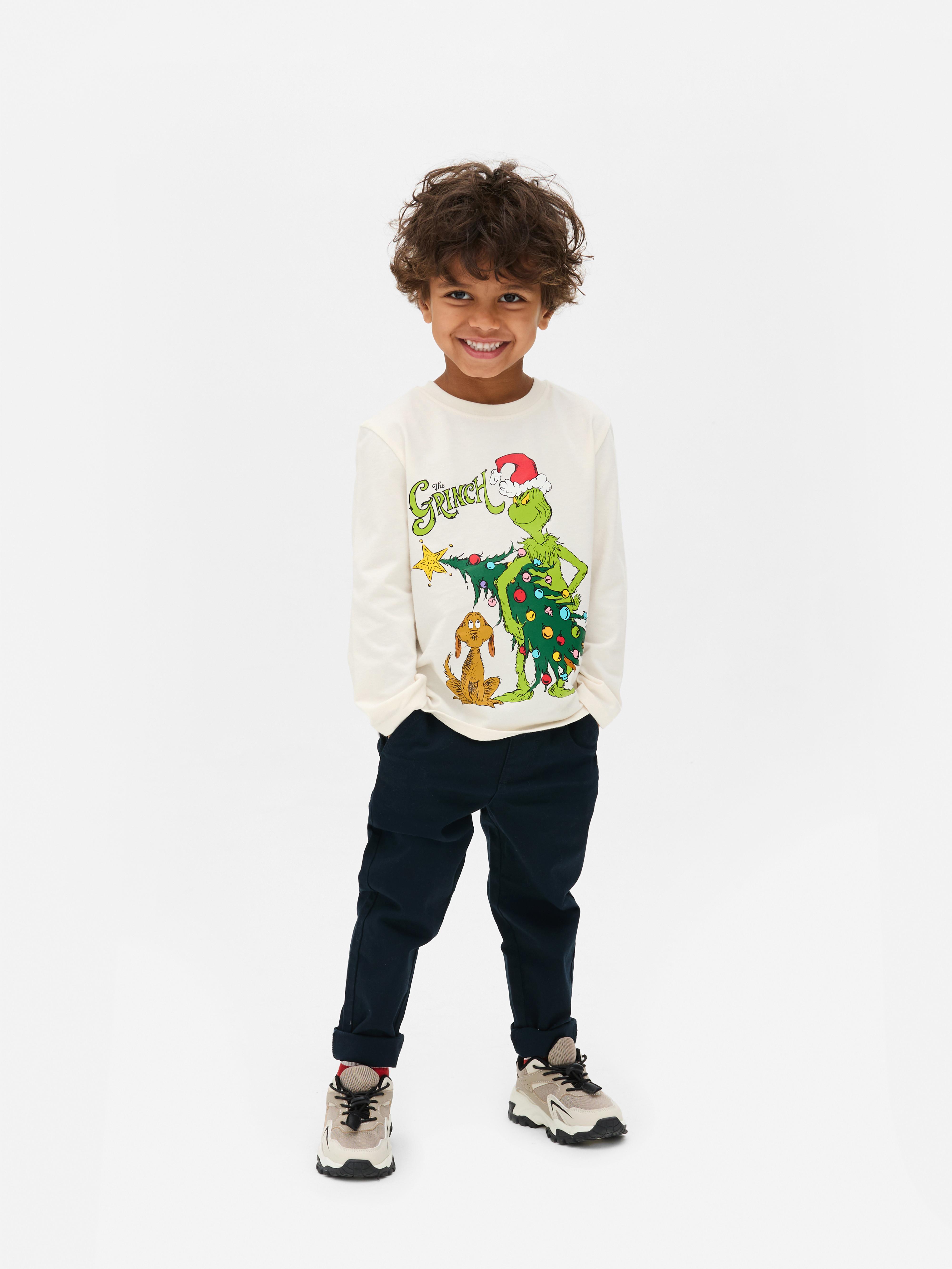 1.5-7yrs | The Grinch Long Sleeve T-Shirt
