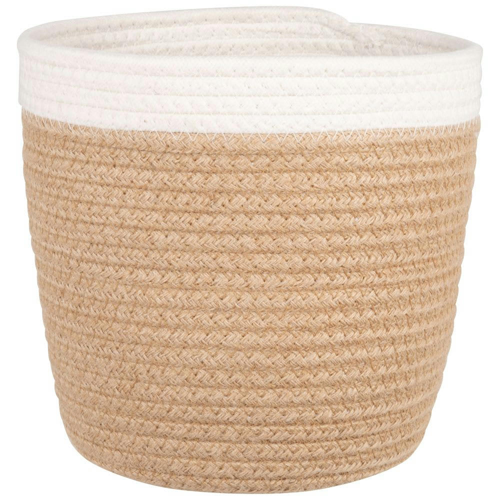 - Panier en jute marron