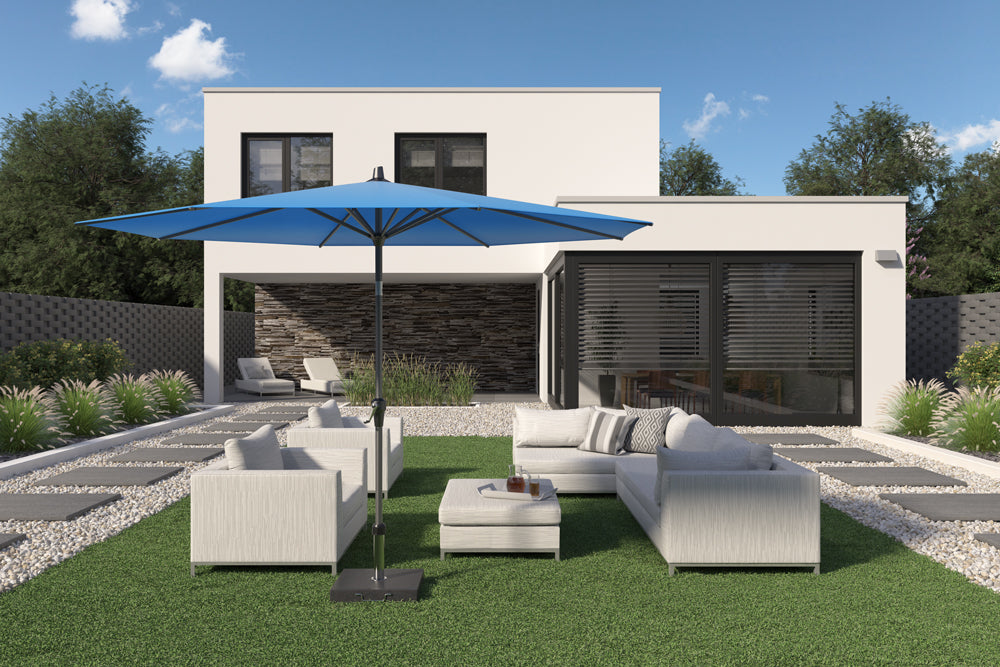 Platinum Riva parasol 3 m. Wit