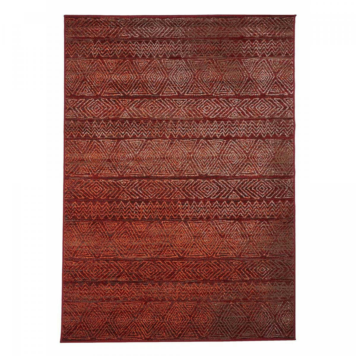 AF CHILA - Tapis berbère style rouge 80x150