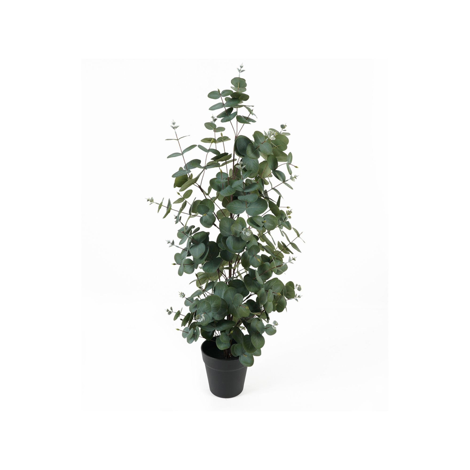Present Time kunstplant Eucalyptus Leaf Large - groen - 30x30x78cm